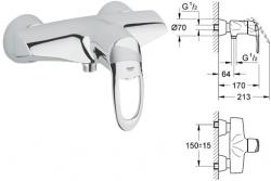 Grohe Chiara 32307 DN15 Смеситель 