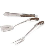Набор инструментов для барбекю премиум-класса (Вилка, Лопатка, Щипцы)