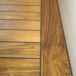 Тик террасная обрезная доска