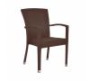 Стул с подлокотниками Mazuvo Manau Java Brown Купить Стул с подлокотниками Mazuvo Manau Java Brown