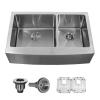 Кухонная мойка из нержавеющей стали Kraus KHF-203-33 Kraus KHF-203-33 кухонная мойка из нержавеющей стали